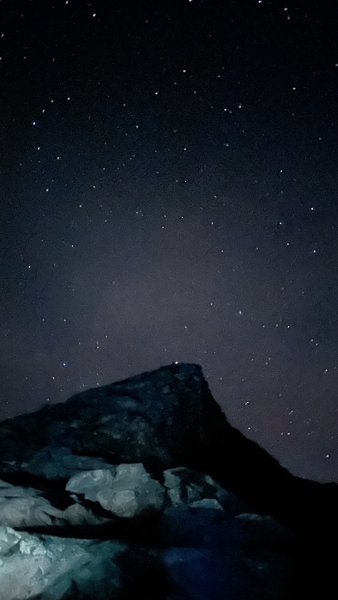 Low's Peak Under Stars