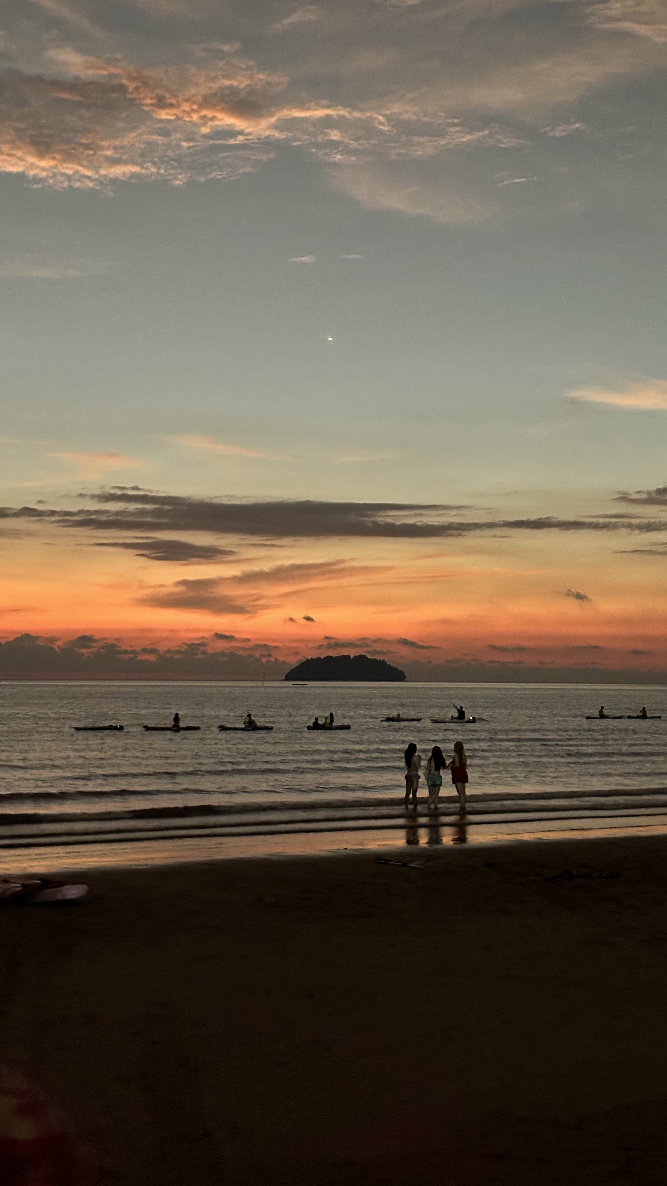 tanjung aru sunset